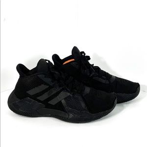 Adidas Court Vision 2 Core Black Men's Size 7 Supergrip Athletic Shoes